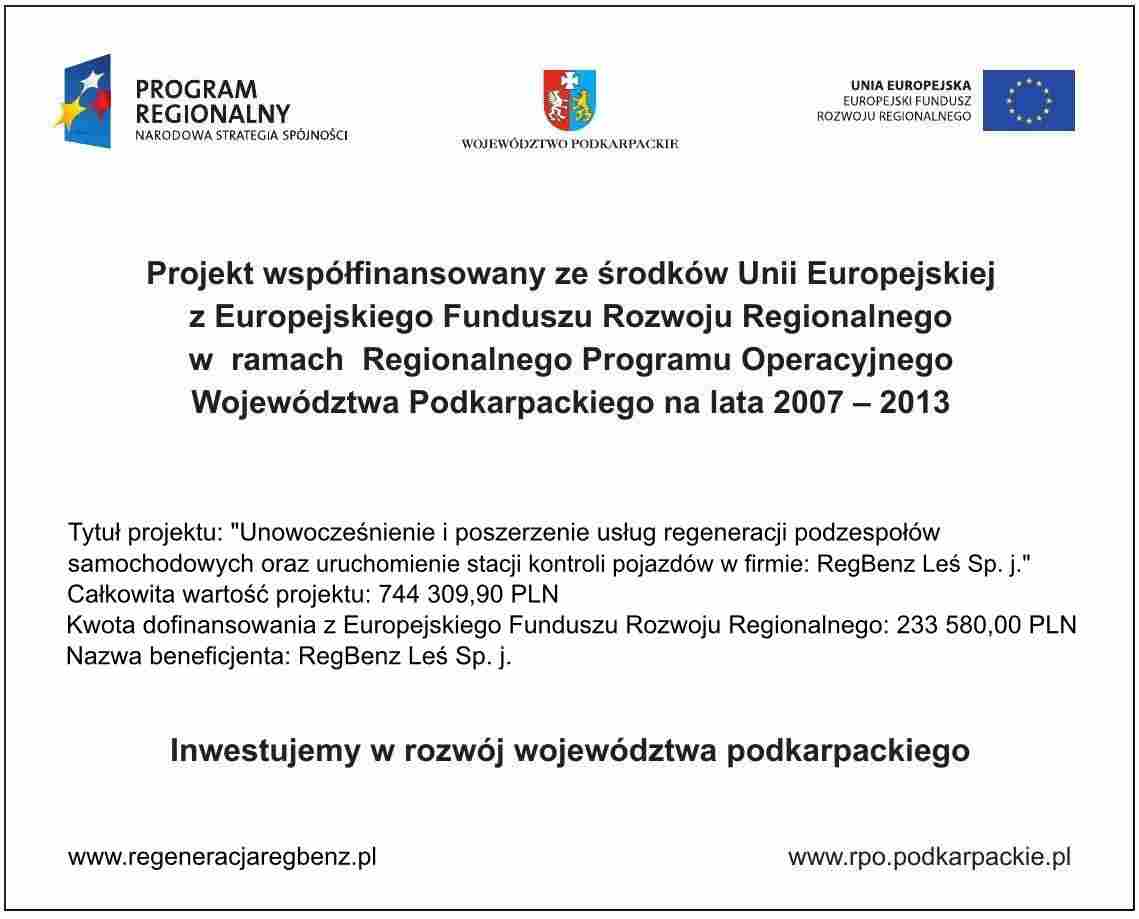 tablica projektu UE